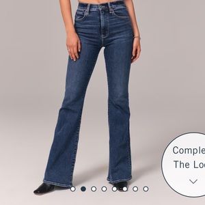 Abercrombie and Fitch high waisted flare jeans